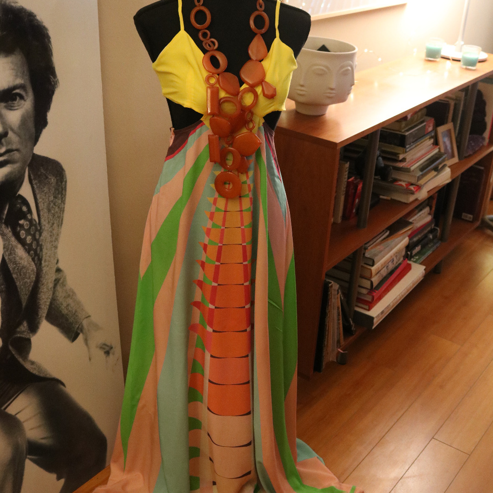 Mara Hoffman Cut-out Maxi Dress